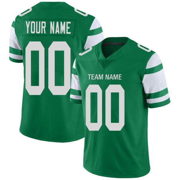 Custom NY.Jets Stitched American Football Jerseys Personalize Birthday Gifts Green Jersey