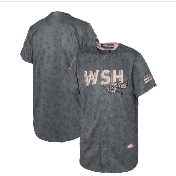 Washington Nationals Preschool 2022 City Connect Replica Jersey - Gray Baseball Jerseys