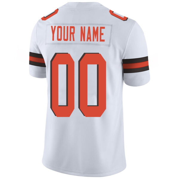 Custom C.Brown Stitched American Jerseys Personalize Birthday Gifts White Football Jerseys - Image 3