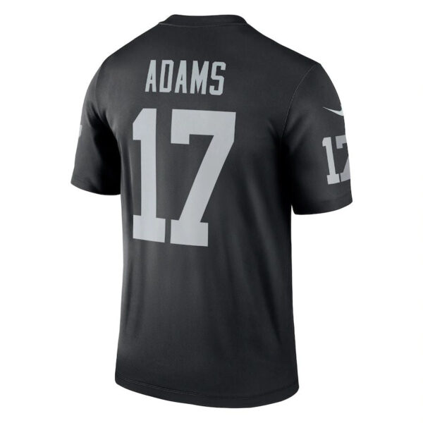 LV. Raiders #17 Davante Adams Black Legend Jersey Stitched American Football Jerseys