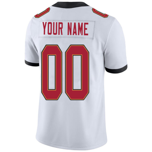 Custom TB.Buccaneers Stitched American Football Jerseys Personalize Birthday Gifts White Jersey - Image 3