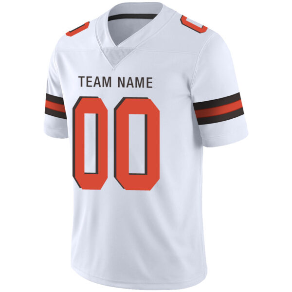 Custom C.Brown Stitched American Jerseys Personalize Birthday Gifts White Football Jerseys - Image 4