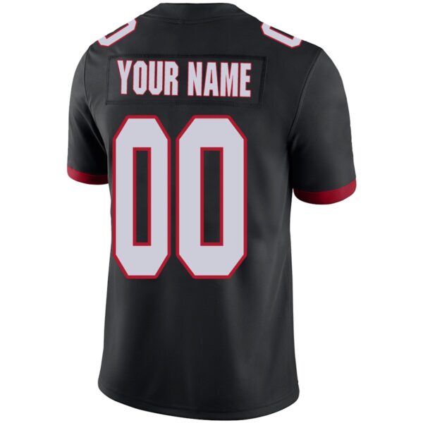 Custom A.Falcons Team Player or Personalized Design Your Own Name for Men's Women's Youth Jerseys Red Football Jerseys - Image 6