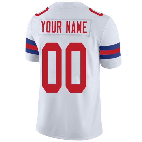 Custom NE.Patriots Stitched American Football Jerseys Personalize Birthday Gifts White Jersey - Image 3