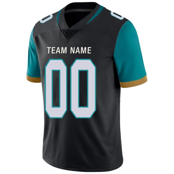 Custom J.Jaguars Football Jerseys Team Player or Personalized Design Your Own Name for Men's Women's Youth Jerseys Teal - Image 2