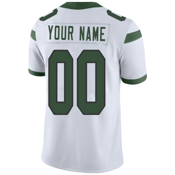 Custom NY.Jets Stitched American Football Jerseys Personalize Birthday Gifts White Jersey - Image 2