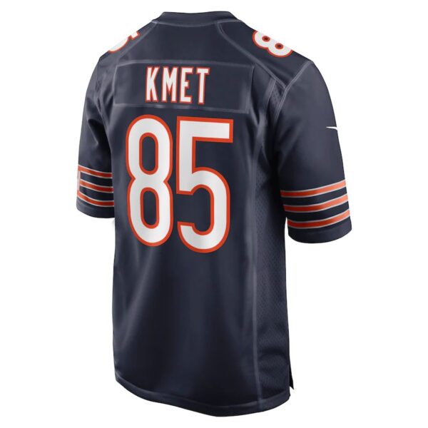C.Bears #85 Cole Kmet Navy Player Game Jersey Stitched American Football Jerseys