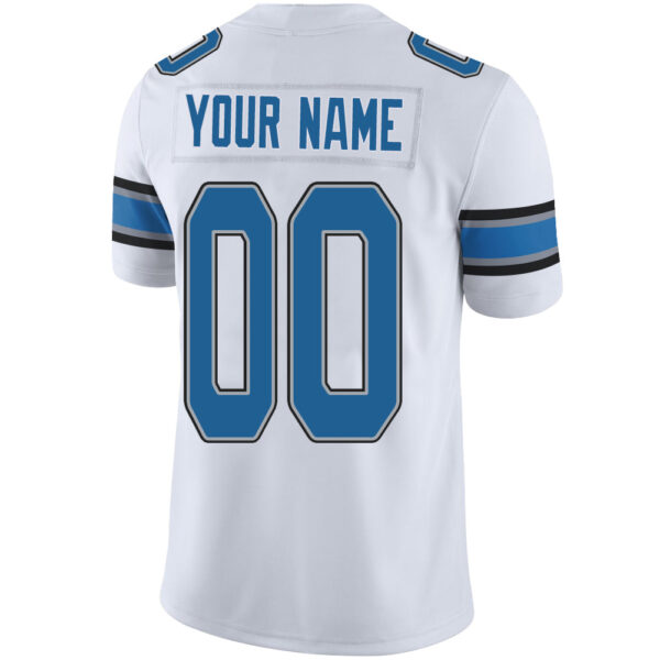 Custom D.Lions Stitched American Football Jerseys Personalize Birthday Gifts White Jersey - Image 3