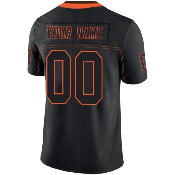 Custom C.Brown Stitched American Football Jerseys Personalize Birthday Gifts Black Jersey - Image 3