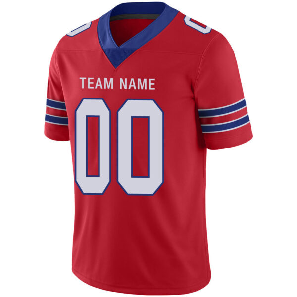 Custom B.Bills Stitched American Football Jerseys Personalize Birthday Gifts Red Jersey - Image 4