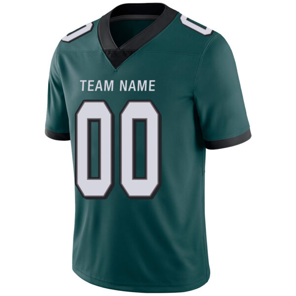 Custom P.Eagles Stitched American Football Jerseys Personalize Birthday Gifts Green Jersey - Image 4