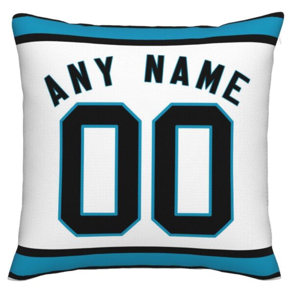 Custom C.Panthers Pillow Football Team Decorative Throw Pillow Case Print Personalized Football Style Fans Letters & Number Birthday Gift Football Pillows - Image 3