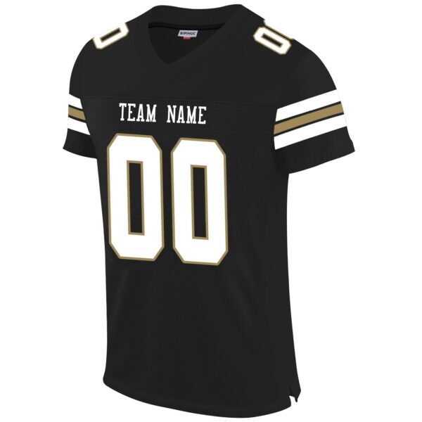 Custom NO.Saints Football Jerseys for Personalize Sports Shirt Design Stitched Name And Number Size S to 6XL Christmas Birthday Gift - Image 2