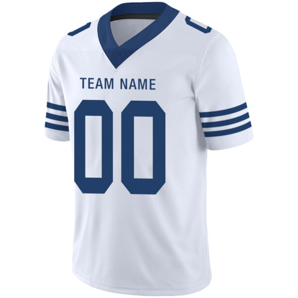 Custom IN.Colts Stitched American Football Jerseys Personalize Birthday Gifts White Jersey - Image 4