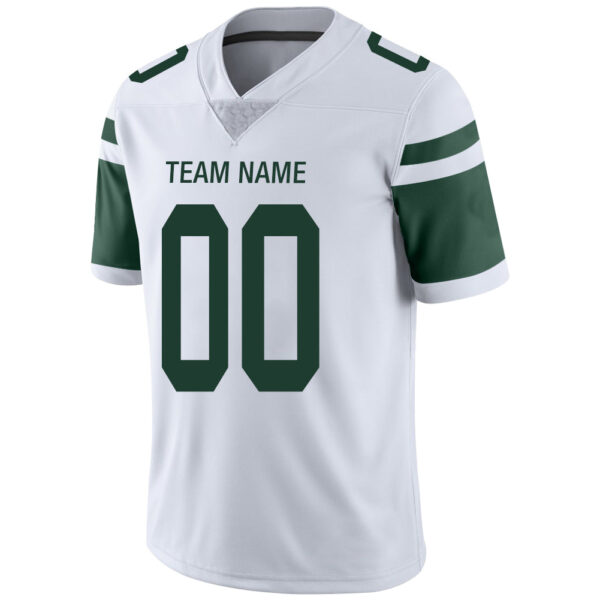 Custom NY.Jets Stitched American Football Jerseys Personalize Birthday Gifts White Jersey - Image 4