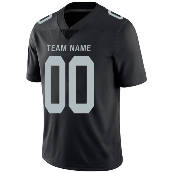 Custom LV.Raiders Stitched American Football Jerseys Personalize Birthday Gifts Black Jersey - Image 4