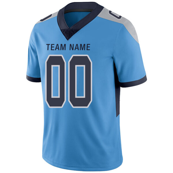 Custom T.Titans Stitched American Football Jerseys Personalize Birthday Gifts Light Blue Jersey - Image 4