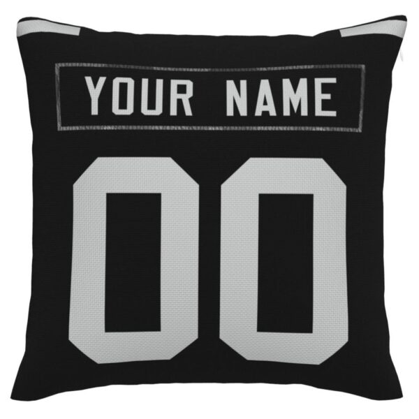 Custom LV.Raiders Pillow Decorative Throw Pillow Case - Print Personalized Football Team Fans Name & Number Birthday Gift Football Pillows - Image 3