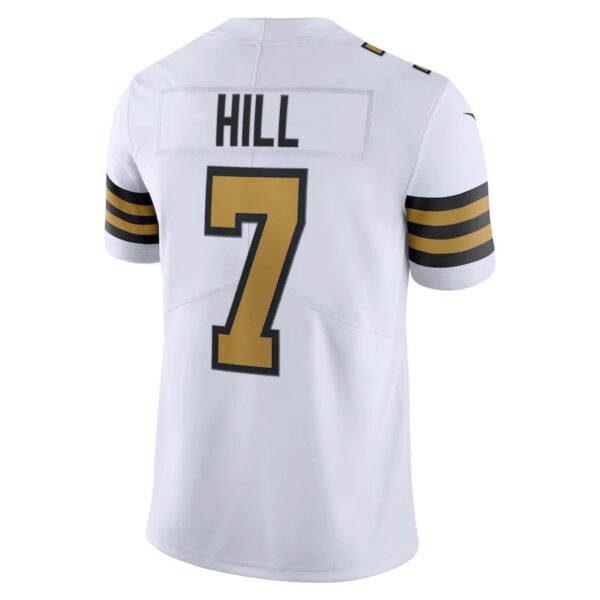 NO.Saints #7 Taysom Hill  White Alternate Vapor Limited Jersey Stitched American Football Jerseys