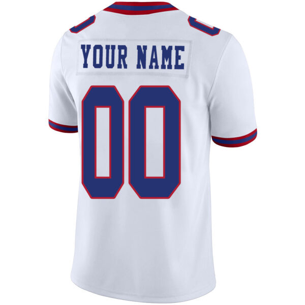 Custom B.Bills Stitched American Football Jerseys Personalize Birthday Gifts White Jersey - Image 3