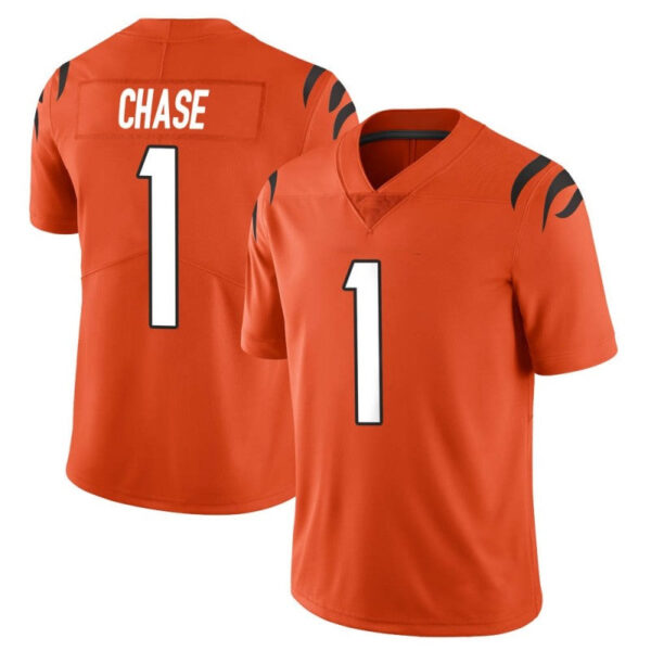 Men's #1 Ja'Marr Chase C.Bengal Limited Stitched Jerseys Football - Image 6