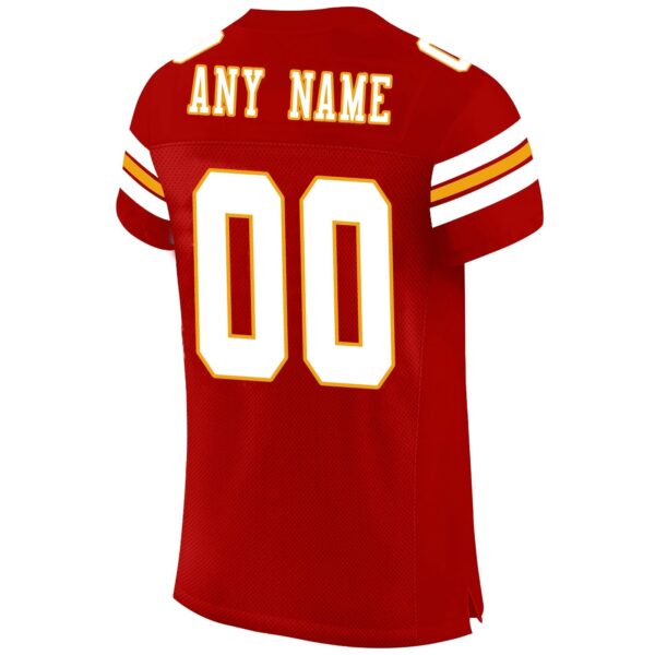 Custom KC.Chiefs Football Jerseys for Men Women Youth Design Red Stitched Name And Number Christmas Birthday Gift - Image 3