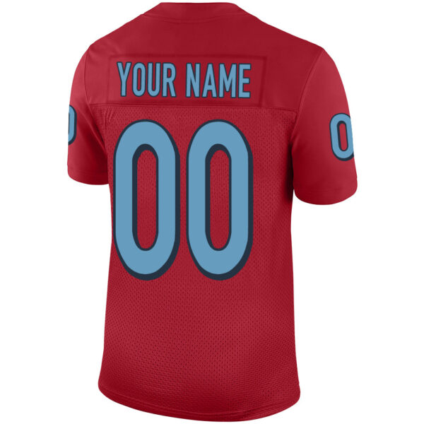 Custom T.Titans Stitched American Football Jerseys Personalize Birthday Gifts Red Jersey - Image 3