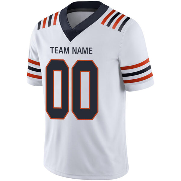 Custom C.Bear Stitched American Football Jerseys Personalize Birthday Gifts White Jersey - Image 4